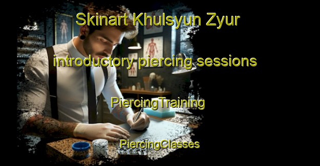 Skinart Khulsyun Zyur introductory piercing sessions | #PiercingTraining #PiercingClasses #SkinartTraining-Russia