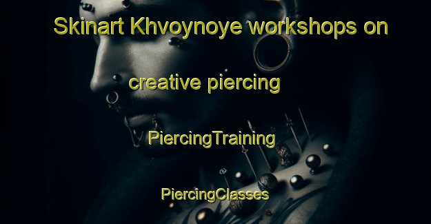 Skinart Khvoynoye workshops on creative piercing | #PiercingTraining #PiercingClasses #SkinartTraining-Russia