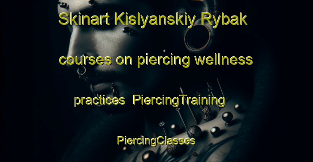 Skinart Kislyanskiy Rybak courses on piercing wellness practices | #PiercingTraining #PiercingClasses #SkinartTraining-Russia