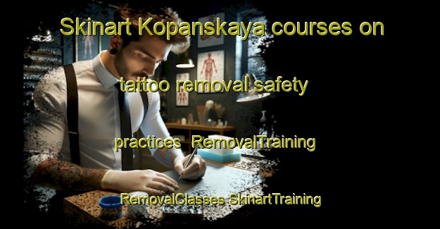 Skinart Kopanskaya courses on tattoo removal safety practices | #RemovalTraining #RemovalClasses #SkinartTraining-Russia