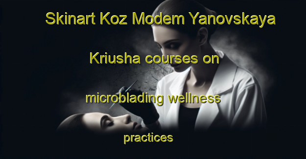 Skinart Koz Modem Yanovskaya Kriusha courses on microblading wellness practices | #MicrobladingTraining #MicrobladingClasses #SkinartTraining-Russia