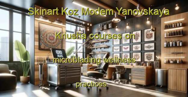 Skinart Koz Modem Yanovskaya Kriusha courses on microblading wellness practices | #MicrobladingTraining #MicrobladingClasses #SkinartTraining-Russia