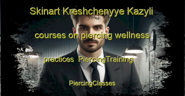 Skinart Kreshchenyye Kazyli courses on piercing wellness practices | #PiercingTraining #PiercingClasses #SkinartTraining-Russia