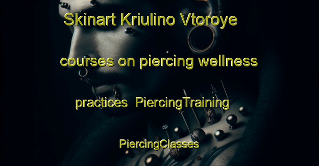 Skinart Kriulino Vtoroye courses on piercing wellness practices | #PiercingTraining #PiercingClasses #SkinartTraining-Russia