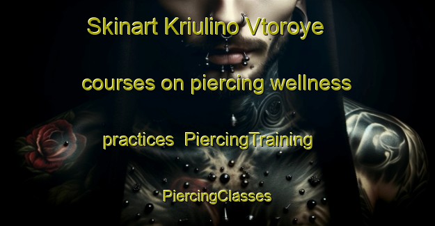 Skinart Kriulino Vtoroye courses on piercing wellness practices | #PiercingTraining #PiercingClasses #SkinartTraining-Russia