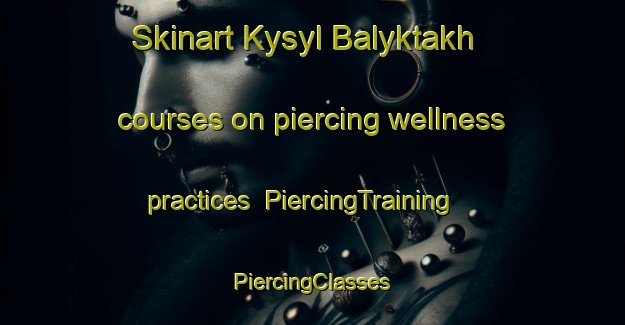 Skinart Kysyl Balyktakh courses on piercing wellness practices | #PiercingTraining #PiercingClasses #SkinartTraining-Russia