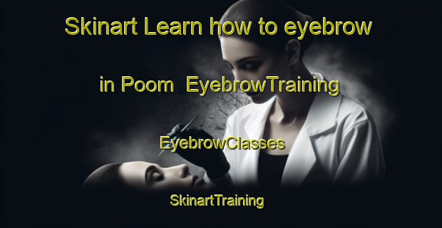 Skinart Learn how to eyebrow in Poom | EyebrowTraining | EyebrowClasses | SkinartTraining-Russia