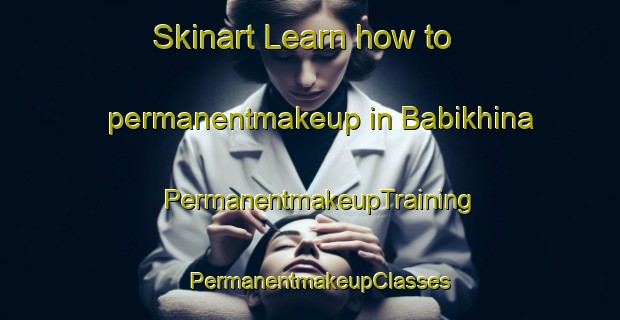 Skinart Learn how to permanentmakeup in Babikhina | PermanentmakeupTraining | PermanentmakeupClasses | SkinartTraining-Russia