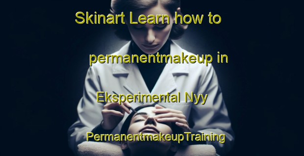 Skinart Learn how to permanentmakeup in Eksperimental Nyy | PermanentmakeupTraining | PermanentmakeupClasses | SkinartTraining-Russia