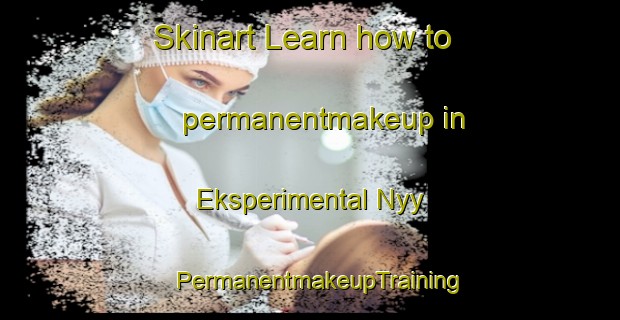 Skinart Learn how to permanentmakeup in Eksperimental Nyy | PermanentmakeupTraining | PermanentmakeupClasses | SkinartTraining-Russia