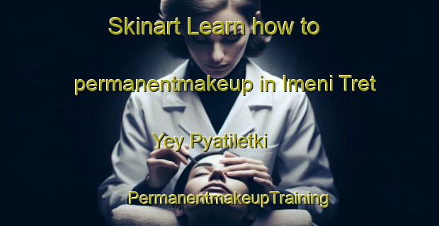 Skinart Learn how to permanentmakeup in Imeni Tret Yey Pyatiletki | #PermanentmakeupTraining #PermanentmakeupClasses #SkinartTraining-Russia