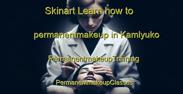 Skinart Learn how to permanentmakeup in Kamlyuko | PermanentmakeupTraining | PermanentmakeupClasses | SkinartTraining-Russia