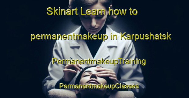 Skinart Learn how to permanentmakeup in Karpushatsk | #PermanentmakeupTraining #PermanentmakeupClasses #SkinartTraining-Russia