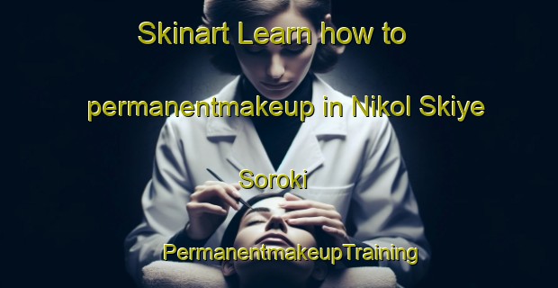 Skinart Learn how to permanentmakeup in Nikol Skiye Soroki | #PermanentmakeupTraining #PermanentmakeupClasses #SkinartTraining-Russia