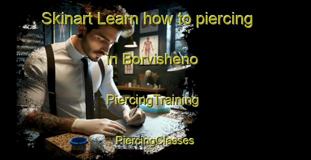 Skinart Learn how to piercing in Borvisheno | #PiercingTraining #PiercingClasses #SkinartTraining-Russia