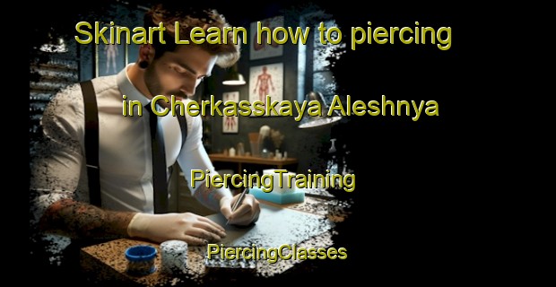 Skinart Learn how to piercing in Cherkasskaya Aleshnya | #PiercingTraining #PiercingClasses #SkinartTraining-Russia