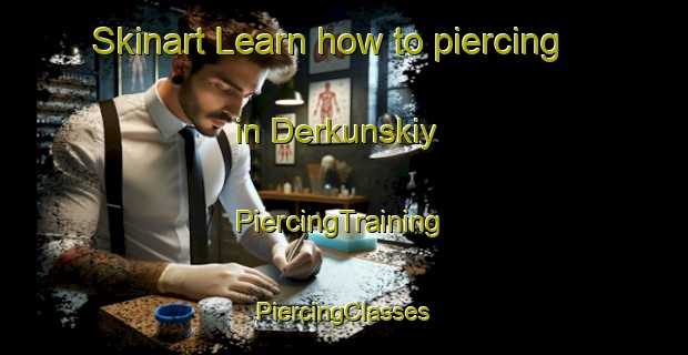 Skinart Learn how to piercing in Derkunskiy | #PiercingTraining #PiercingClasses #SkinartTraining-Russia