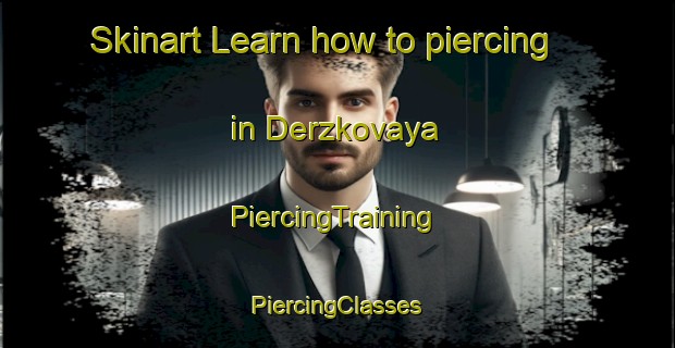 Skinart Learn how to piercing in Derzkovaya | #PiercingTraining #PiercingClasses #SkinartTraining-Russia