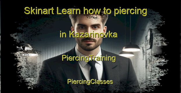 Skinart Learn how to piercing in Kazarinovka | #PiercingTraining #PiercingClasses #SkinartTraining-Russia