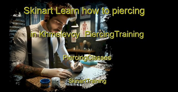Skinart Learn how to piercing in Khmelevoy | PiercingTraining | PiercingClasses | SkinartTraining-Russia