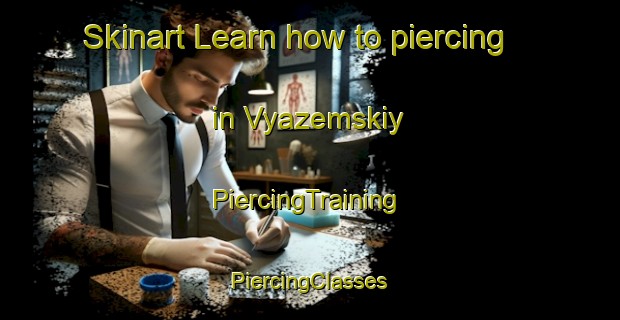 Skinart Learn how to piercing in Vyazemskiy | #PiercingTraining #PiercingClasses #SkinartTraining-Russia