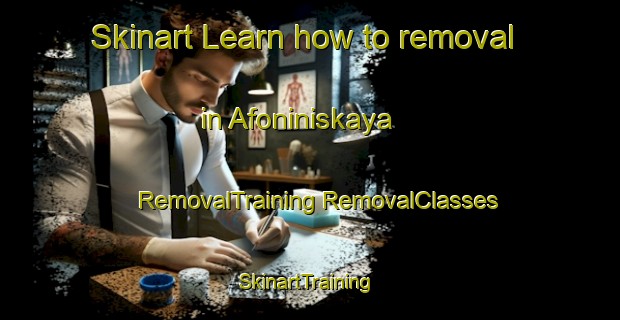 Skinart Learn how to removal in Afoniniskaya | #RemovalTraining #RemovalClasses #SkinartTraining-Russia