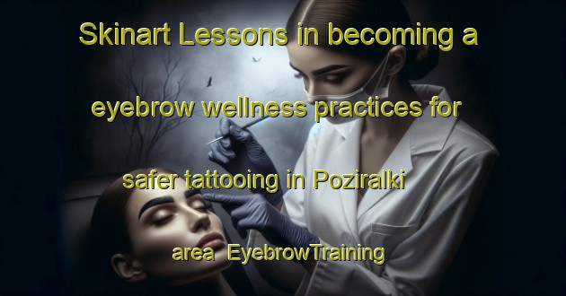 Skinart Lessons in becoming a eyebrow wellness practices for safer tattooing in Poziralki area | EyebrowTraining | EyebrowClasses | SkinartTraining-Russia