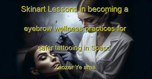 Skinart Lessons in becoming a eyebrow wellness practices for safer tattooing in Spaso Zaozer Ye area | EyebrowTraining | EyebrowClasses | SkinartTraining-Russia