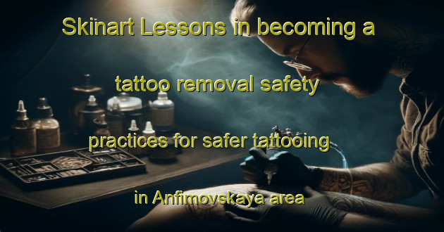 Skinart Lessons in becoming a tattoo removal safety practices for safer tattooing in Anfimovskaya area | RemovalTraining | RemovalClasses | SkinartTraining-Russia