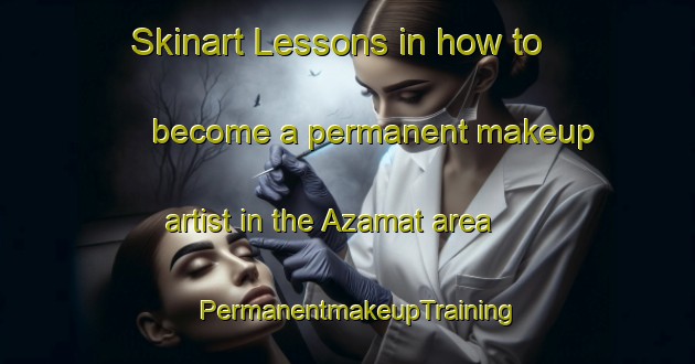 Skinart Lessons in how to become a permanent makeup artist in the Azamat area | PermanentmakeupTraining | PermanentmakeupClasses | SkinartTraining-Russia