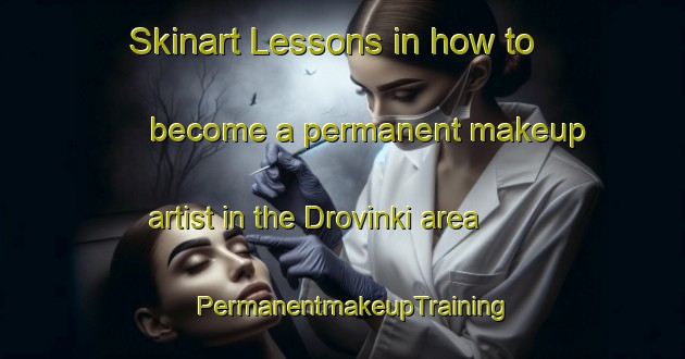 Skinart Lessons in how to become a permanent makeup artist in the Drovinki area | PermanentmakeupTraining | PermanentmakeupClasses | SkinartTraining-Russia