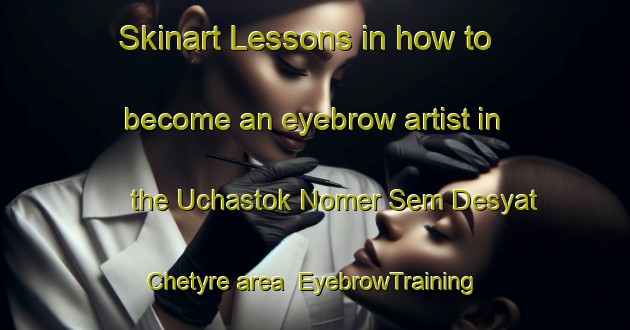 Skinart Lessons in how to become an eyebrow artist in the Uchastok Nomer Sem Desyat Chetyre area | EyebrowTraining | EyebrowClasses | SkinartTraining-Russia