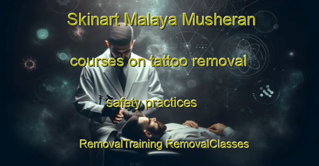 Skinart Malaya Musheran courses on tattoo removal safety practices | #RemovalTraining #RemovalClasses #SkinartTraining-Russia