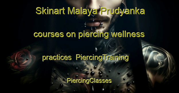 Skinart Malaya Prudyanka courses on piercing wellness practices | #PiercingTraining #PiercingClasses #SkinartTraining-Russia