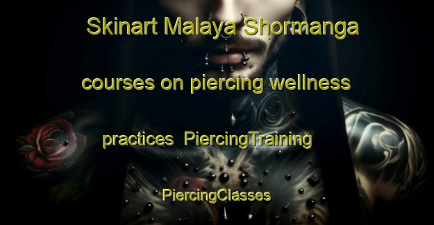 Skinart Malaya Shormanga courses on piercing wellness practices | #PiercingTraining #PiercingClasses #SkinartTraining-Russia