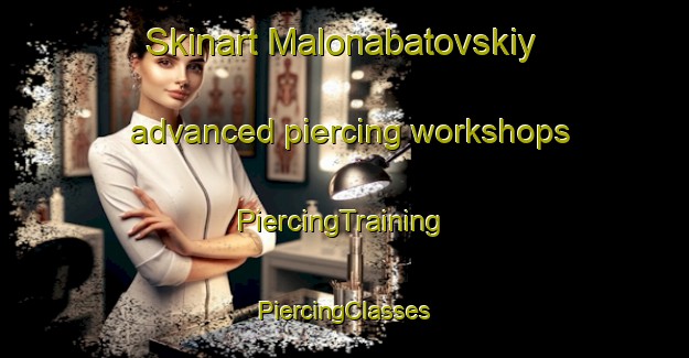 Skinart Malonabatovskiy advanced piercing workshops | #PiercingTraining #PiercingClasses #SkinartTraining-Russia