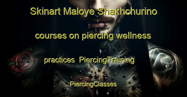 Skinart Maloye Shakhchurino courses on piercing wellness practices | #PiercingTraining #PiercingClasses #SkinartTraining-Russia