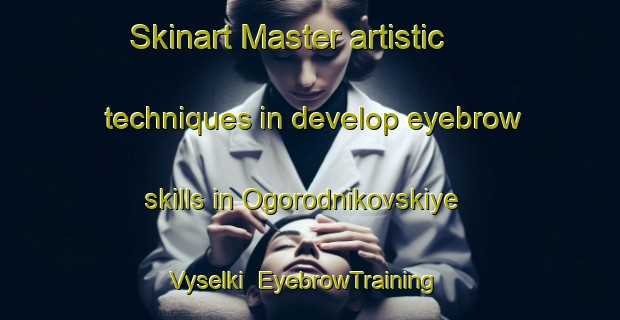 Skinart Master artistic techniques in develop eyebrow skills in Ogorodnikovskiye Vyselki | EyebrowTraining | EyebrowClasses | SkinartTraining-Russia