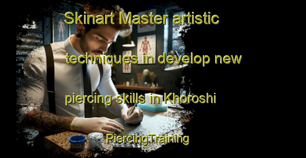 Skinart Master artistic techniques in develop new piercing skills in Khoroshi | PiercingTraining | PiercingClasses | SkinartTraining-Russia