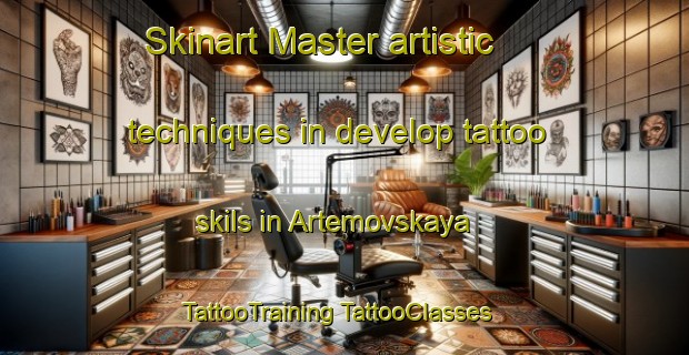 Skinart Master artistic techniques in develop tattoo skils in Artemovskaya | #TattooTraining #TattooClasses #SkinartTraining-Russia