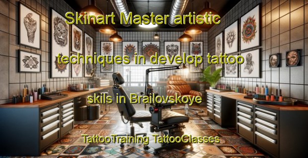 Skinart Master artistic techniques in develop tattoo skils in Brailovskoye | #TattooTraining #TattooClasses #SkinartTraining-Russia