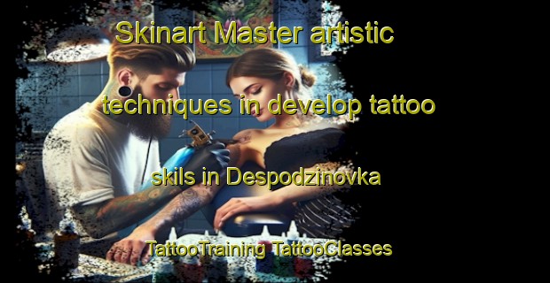 Skinart Master artistic techniques in develop tattoo skils in Despodzinovka | #TattooTraining #TattooClasses #SkinartTraining-Russia