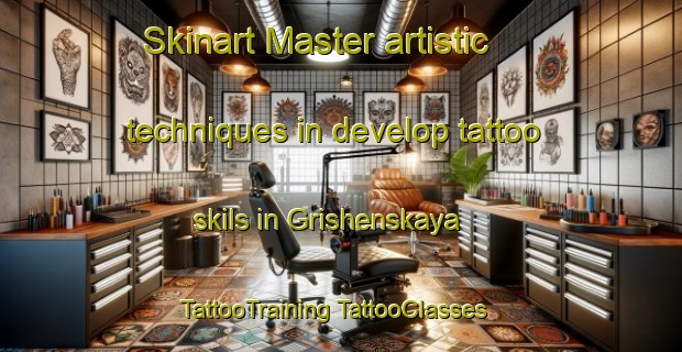 Skinart Master artistic techniques in develop tattoo skils in Grishenskaya | #TattooTraining #TattooClasses #SkinartTraining-Russia