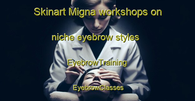 Skinart Migna workshops on niche eyebrow styles | EyebrowTraining | EyebrowClasses | SkinartTraining-Russia