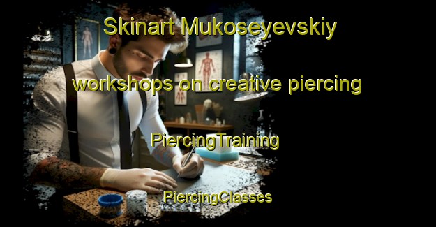 Skinart Mukoseyevskiy workshops on creative piercing | #PiercingTraining #PiercingClasses #SkinartTraining-Russia