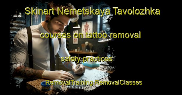 Skinart Nemetskaya Tavolozhka courses on tattoo removal safety practices | #RemovalTraining #RemovalClasses #SkinartTraining-Russia