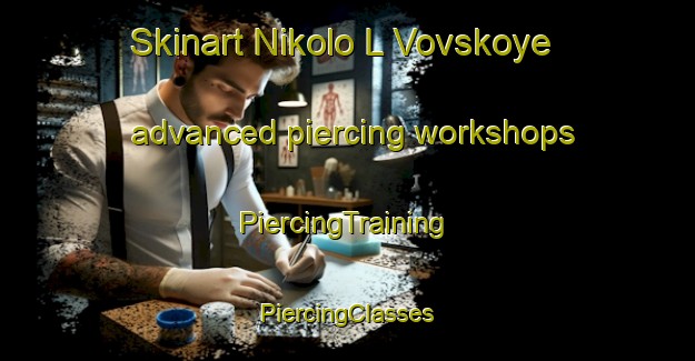 Skinart Nikolo L Vovskoye advanced piercing workshops | #PiercingTraining #PiercingClasses #SkinartTraining-Russia