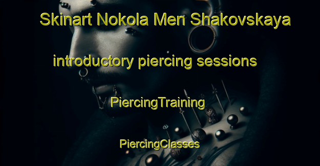 Skinart Nokola Men Shakovskaya introductory piercing sessions | #PiercingTraining #PiercingClasses #SkinartTraining-Russia