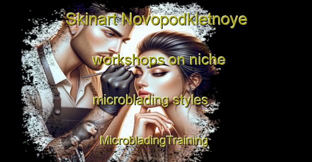 Skinart Novopodkletnoye workshops on niche microblading styles | #MicrobladingTraining #MicrobladingClasses #SkinartTraining-Russia