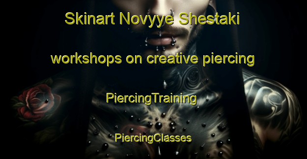 Skinart Novyye Shestaki workshops on creative piercing | #PiercingTraining #PiercingClasses #SkinartTraining-Russia